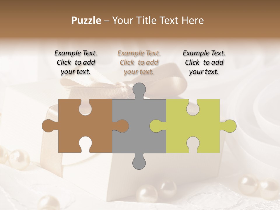 Wedding Gift PowerPoint Template