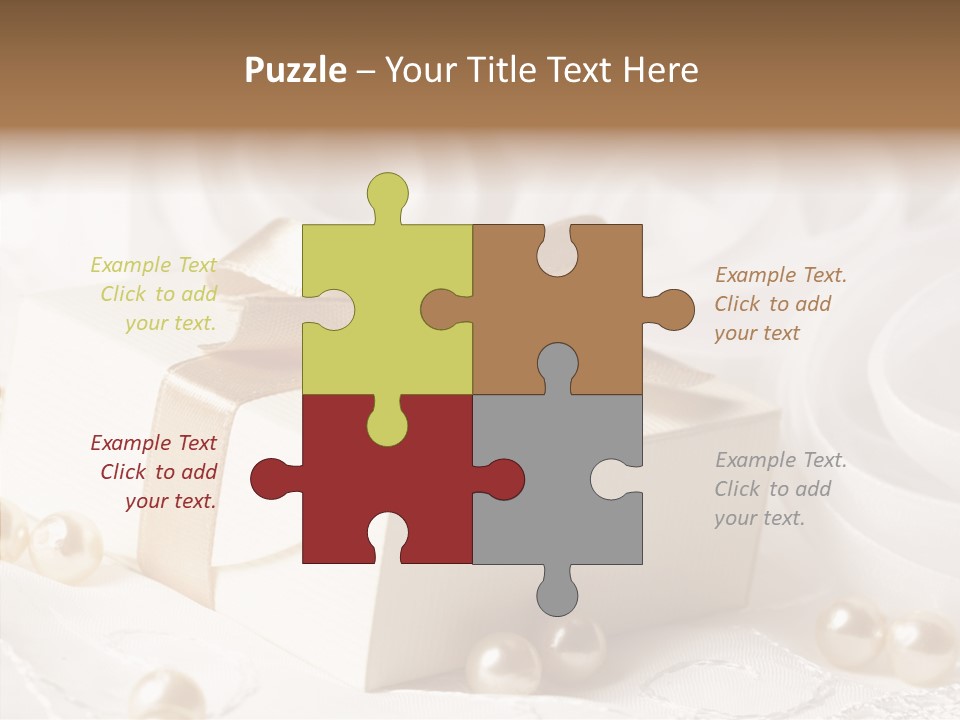 Wedding Gift PowerPoint Template