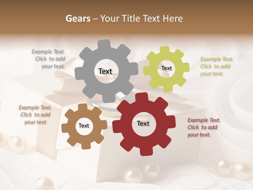 Wedding Gift PowerPoint Template