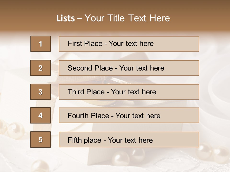 Wedding Gift PowerPoint Template