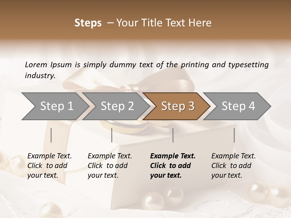 Wedding Gift PowerPoint Template