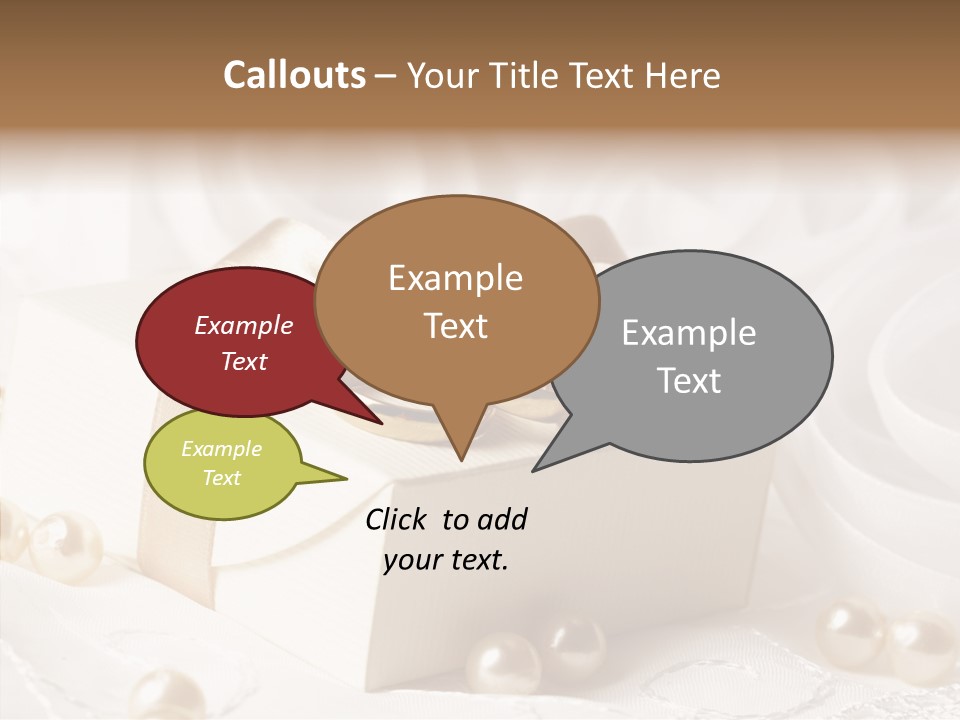 Wedding Gift PowerPoint Template