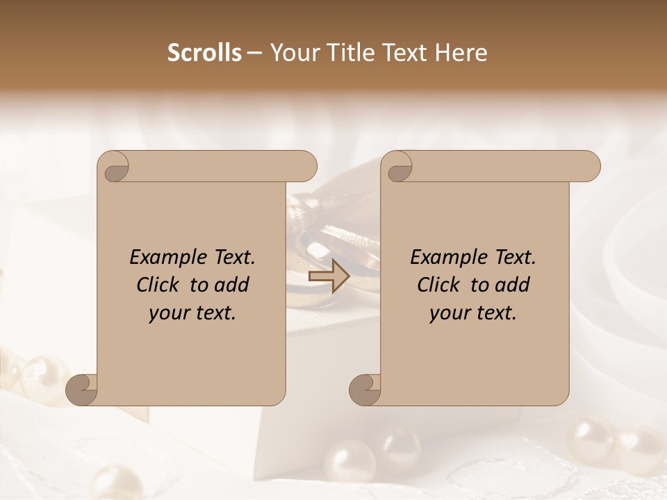 Wedding Gift PowerPoint Template