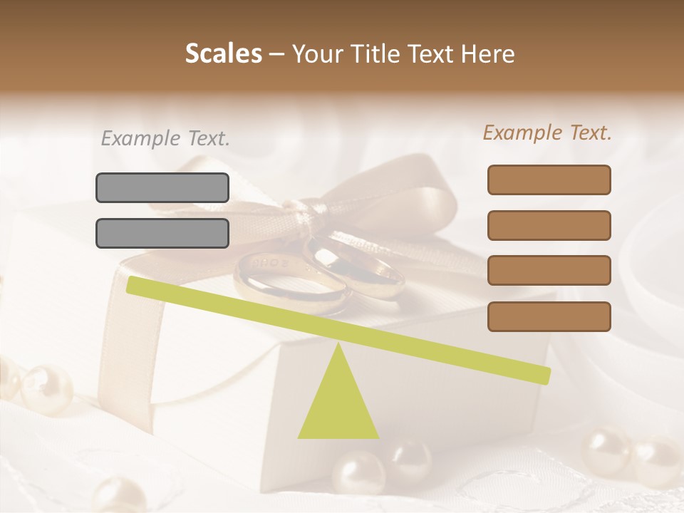 Wedding Gift PowerPoint Template