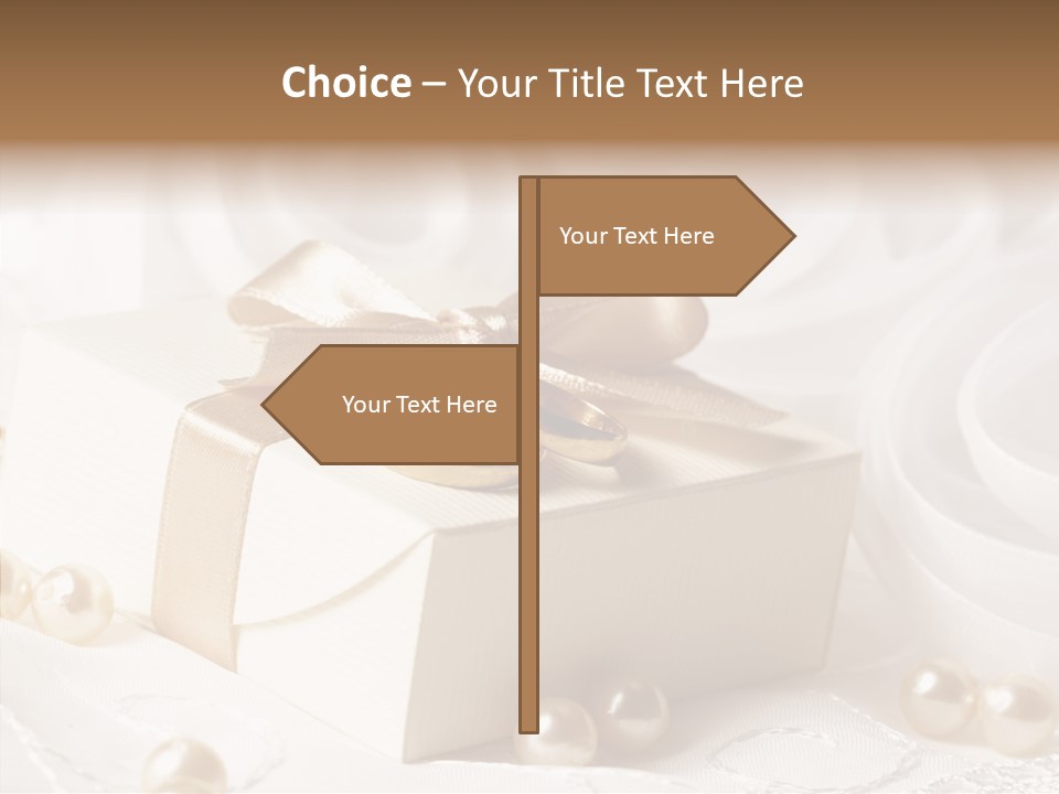 Wedding Gift PowerPoint Template