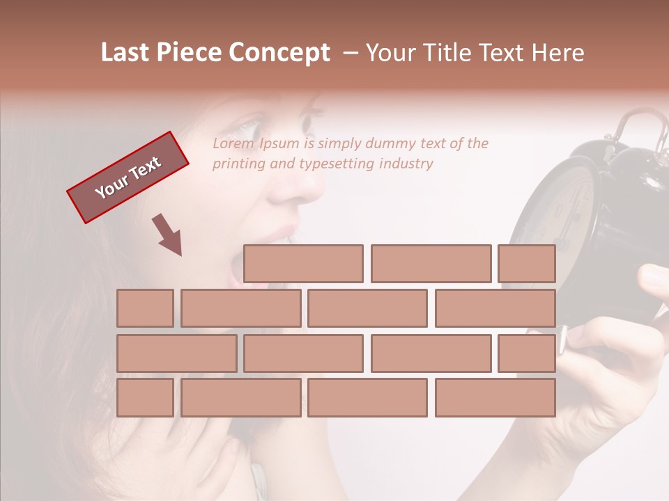 Alarm Women Hour PowerPoint Template