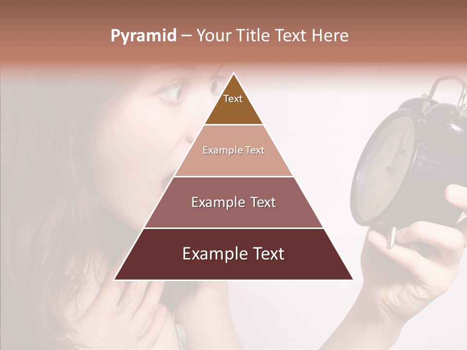 Alarm Women Hour PowerPoint Template