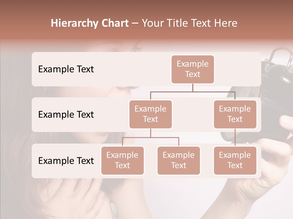 Alarm Women Hour PowerPoint Template