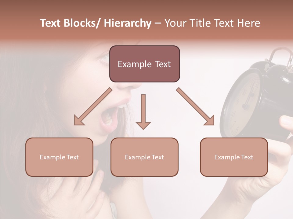 Alarm Women Hour PowerPoint Template