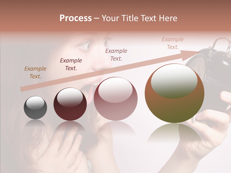 Alarm Women Hour PowerPoint Template