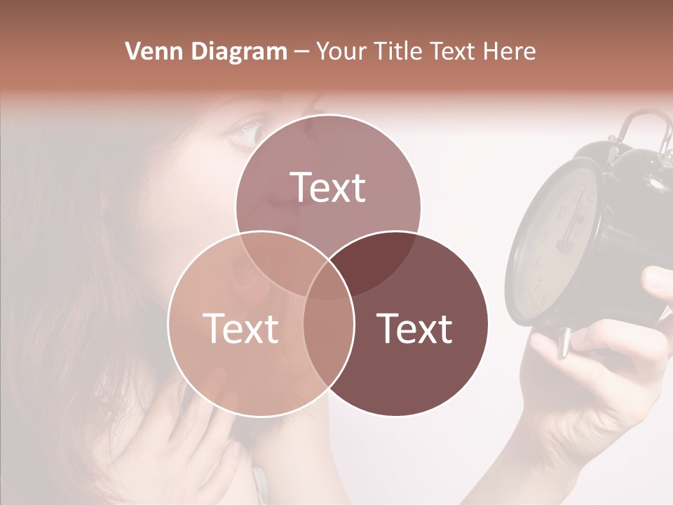 Alarm Women Hour PowerPoint Template