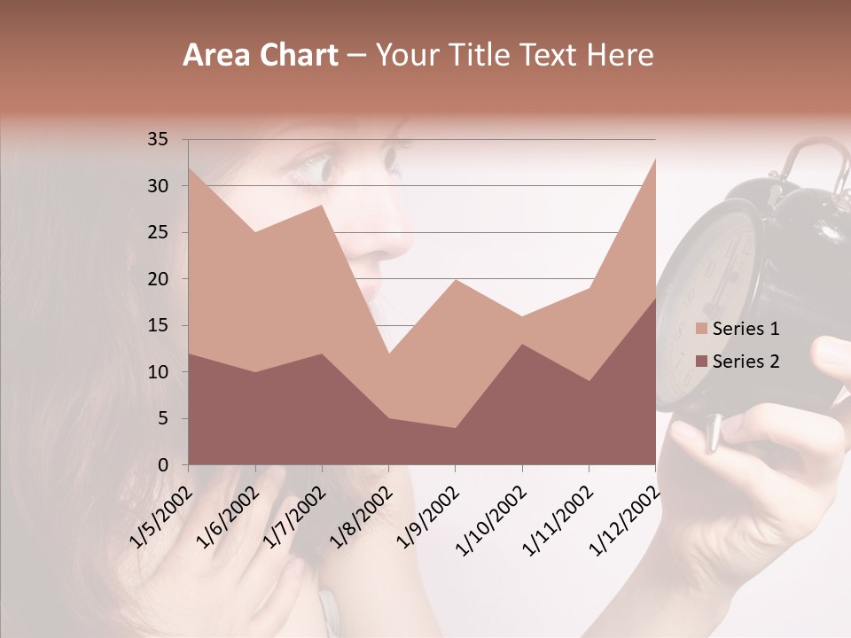 Alarm Women Hour PowerPoint Template