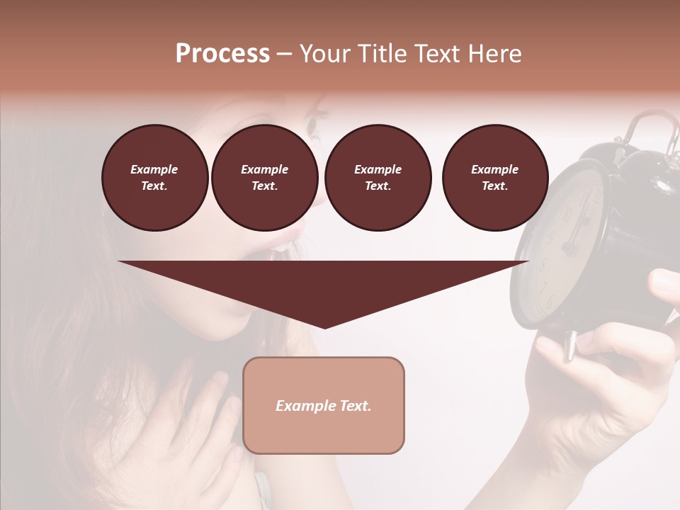Alarm Women Hour PowerPoint Template