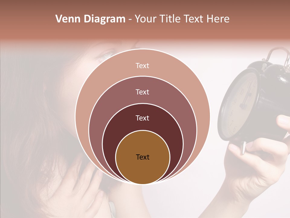 Alarm Women Hour PowerPoint Template