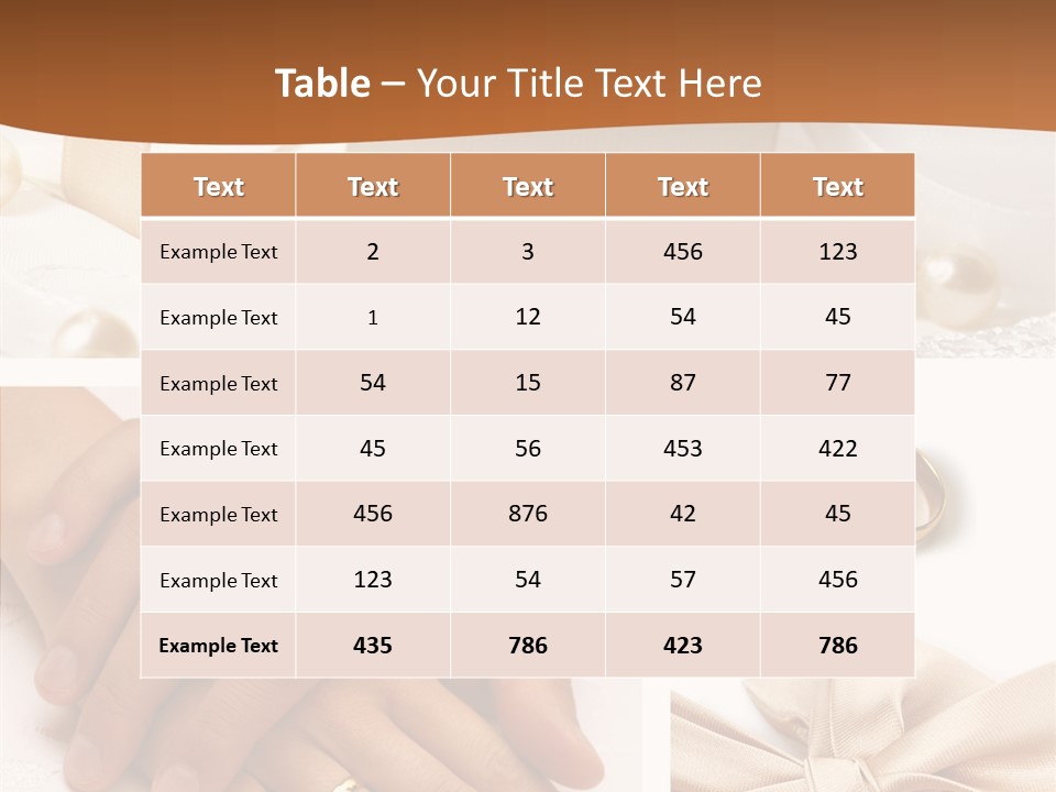 Wedding Gift PowerPoint Template