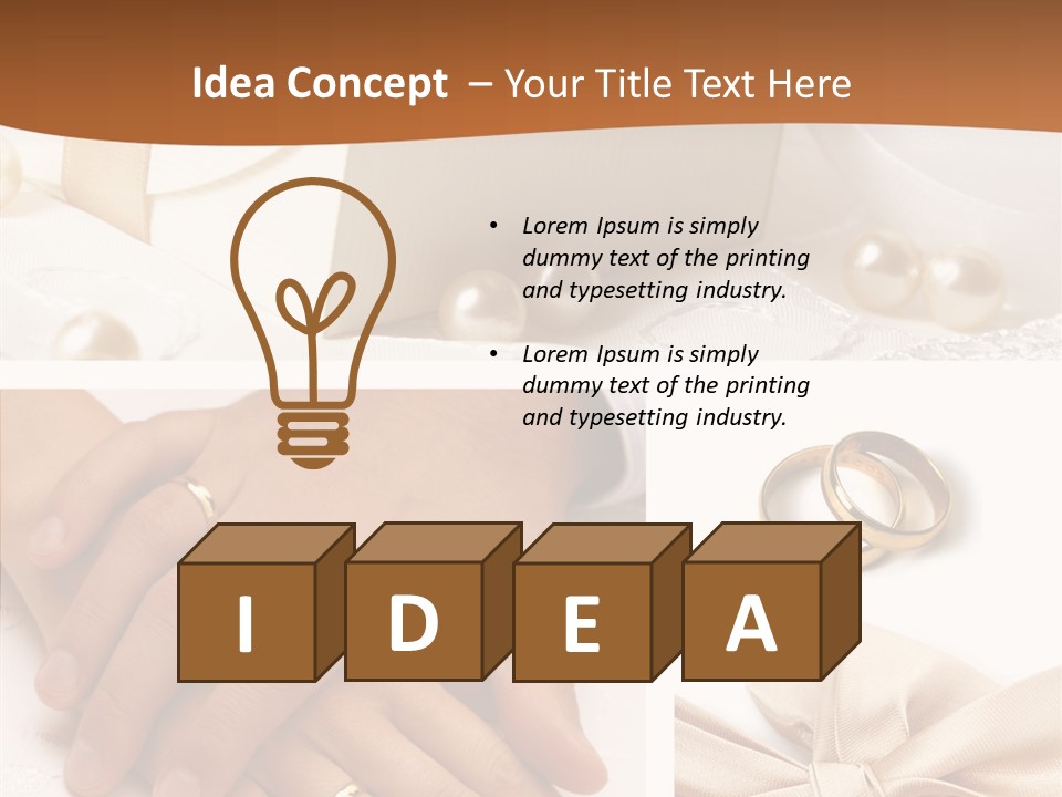 Wedding Gift PowerPoint Template