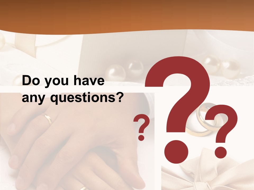 Wedding Gift PowerPoint Template