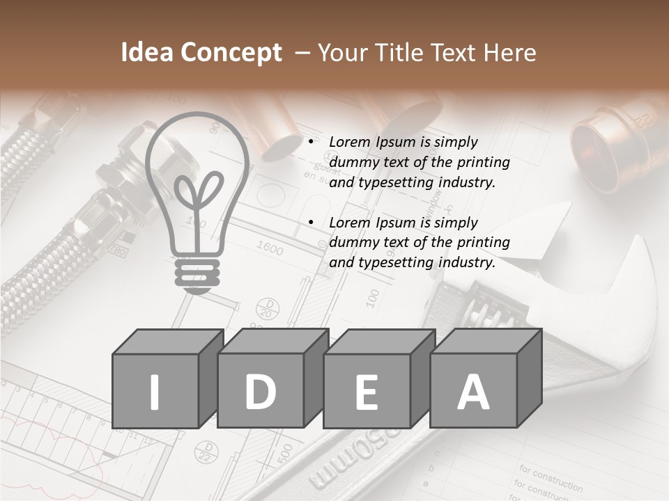 Plumbing Services PowerPoint Template