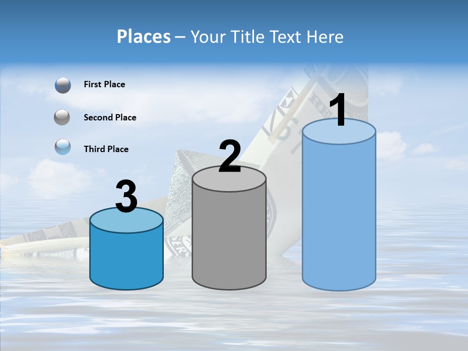 Money Ship PowerPoint Template