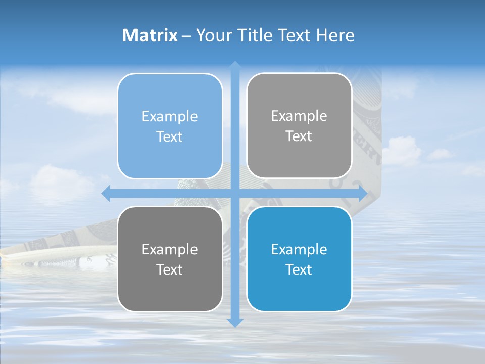 Money Ship PowerPoint Template