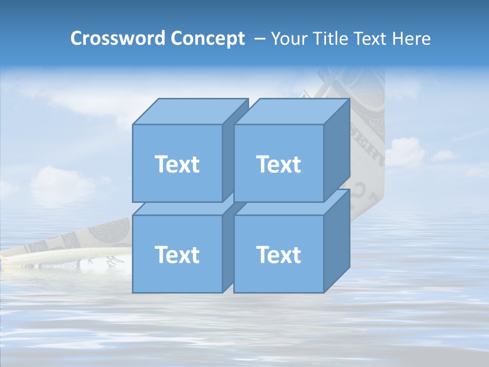 Money Ship PowerPoint Template