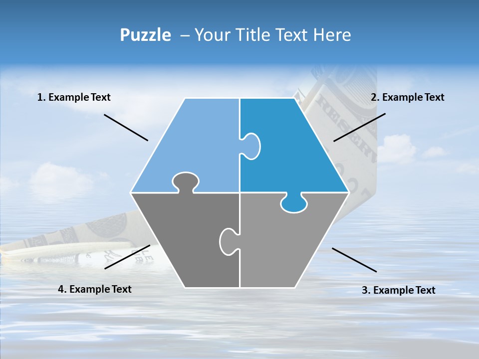 Money Ship PowerPoint Template