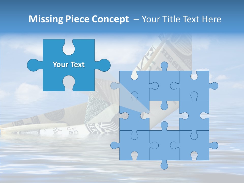 Money Ship PowerPoint Template