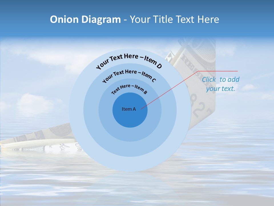 Money Ship PowerPoint Template