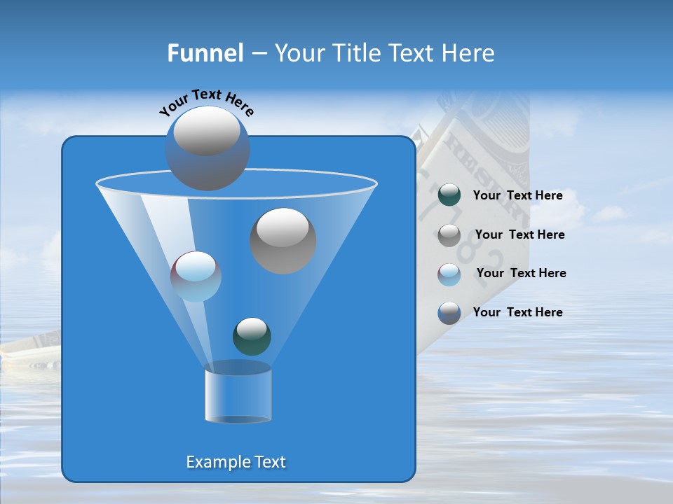 Money Ship PowerPoint Template