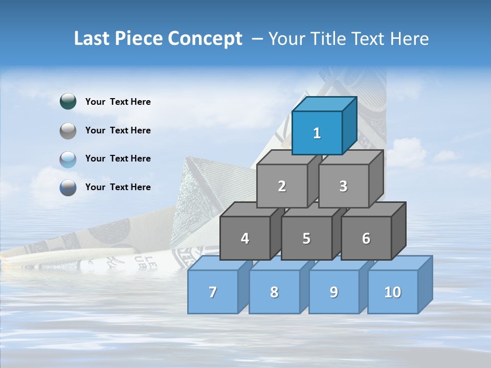 Money Ship PowerPoint Template