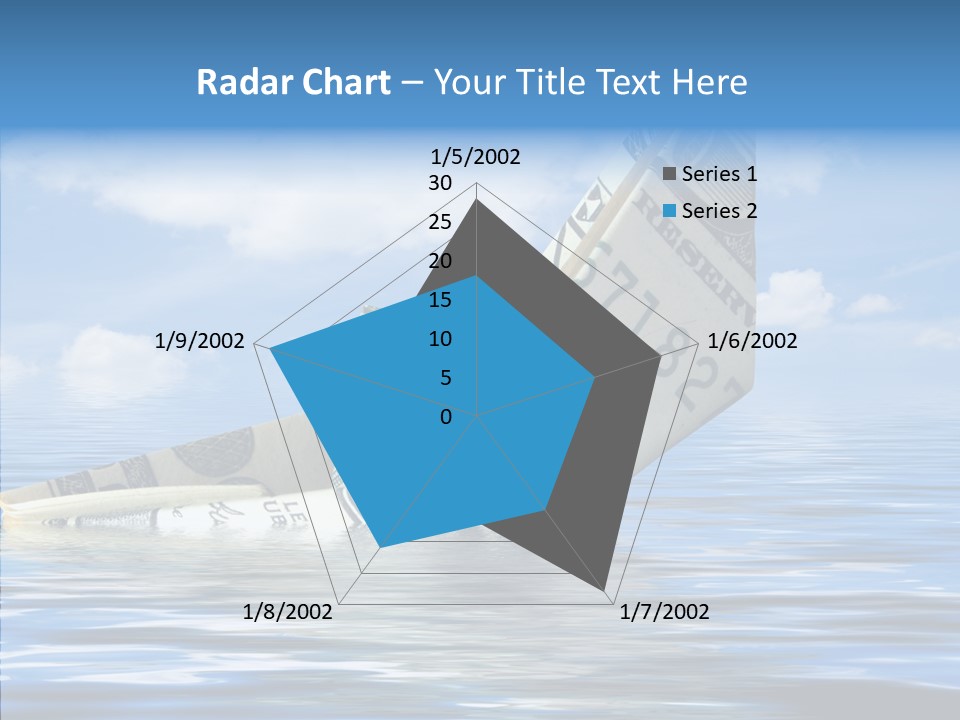 Money Ship PowerPoint Template