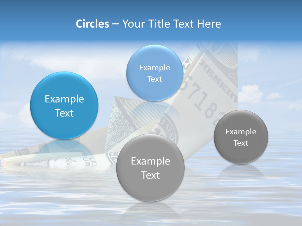 Money Ship PowerPoint Template