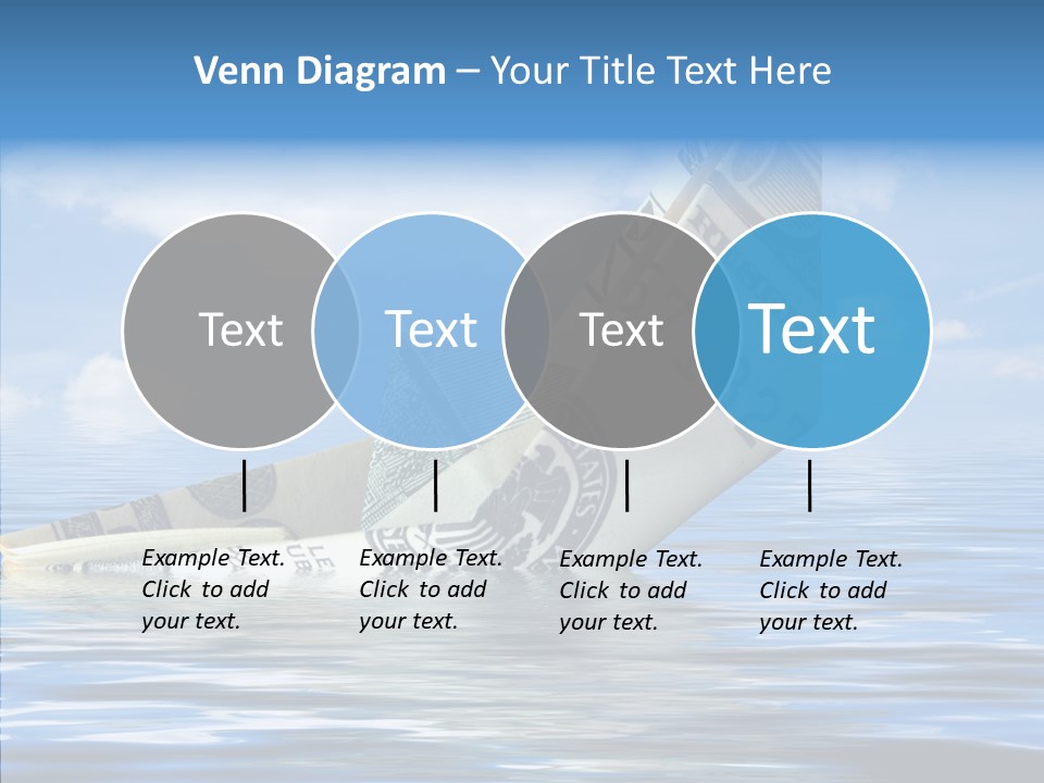 Money Ship PowerPoint Template