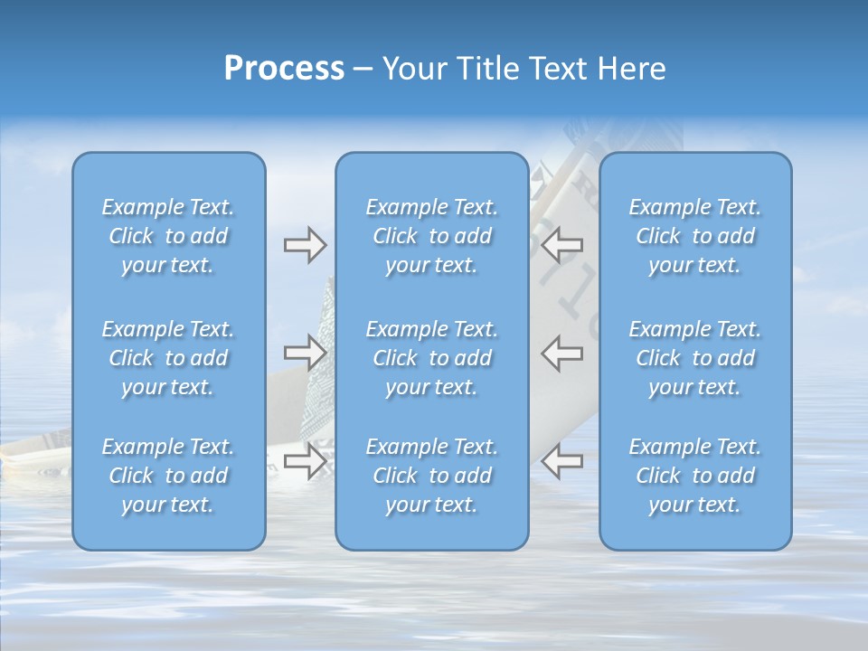 Money Ship PowerPoint Template