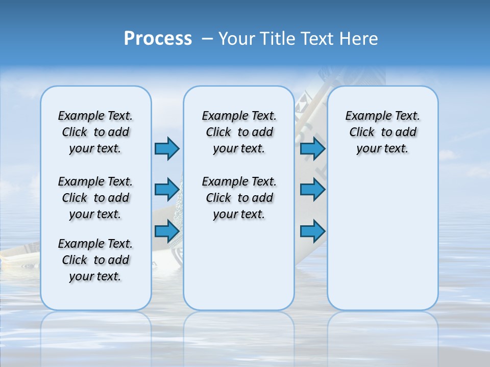 Money Ship PowerPoint Template
