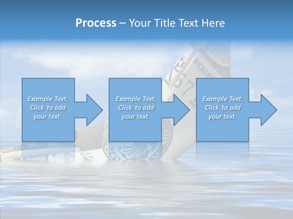 Money Ship PowerPoint Template
