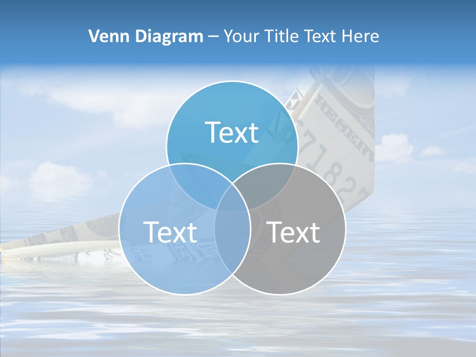 Money Ship PowerPoint Template