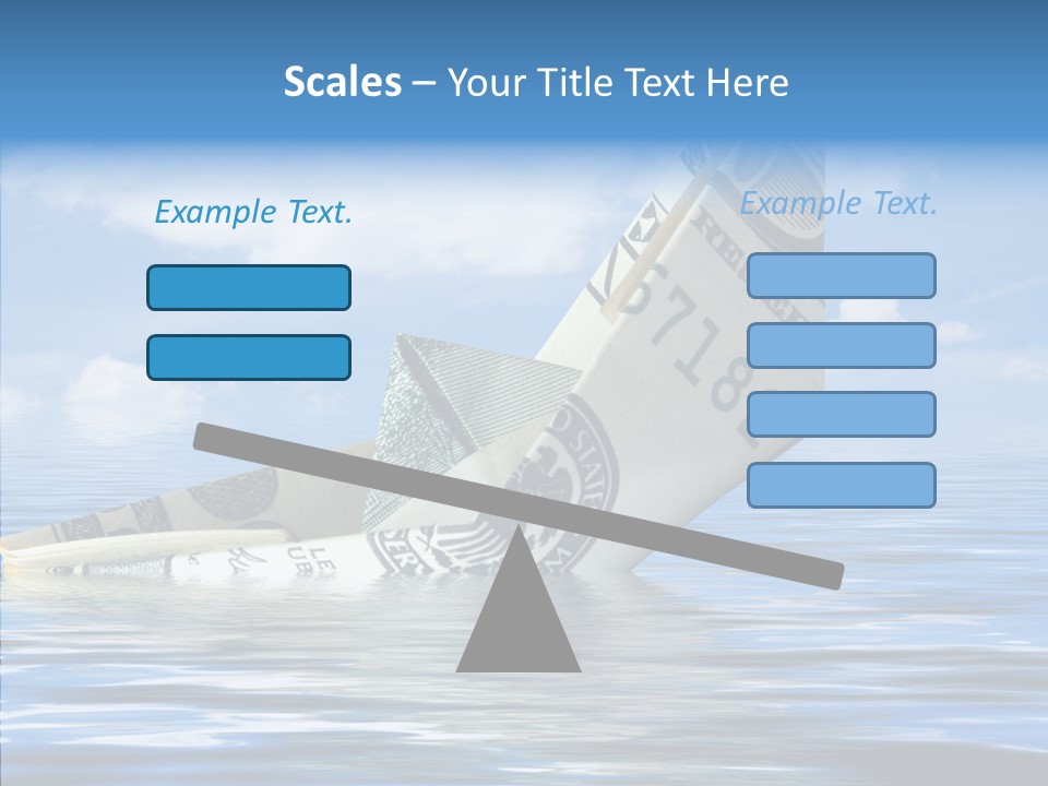 Money Ship PowerPoint Template
