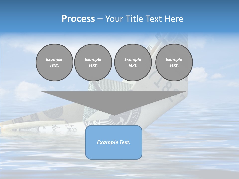 Money Ship PowerPoint Template