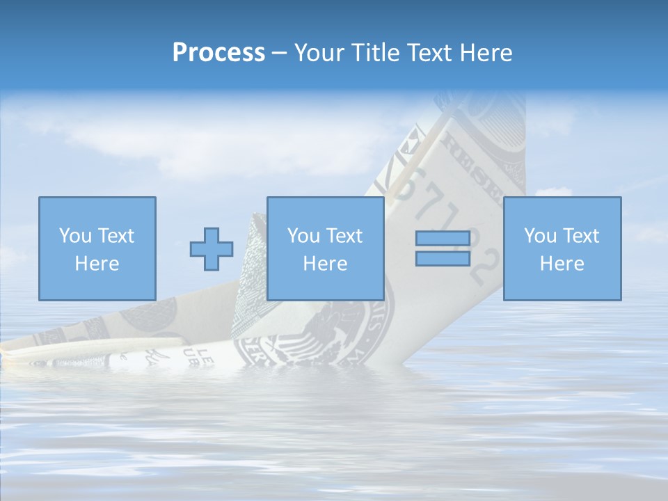 Money Ship PowerPoint Template