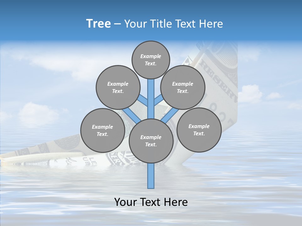 Money Ship PowerPoint Template