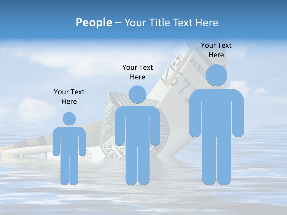 Money Ship PowerPoint Template