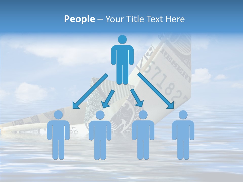 Money Ship PowerPoint Template