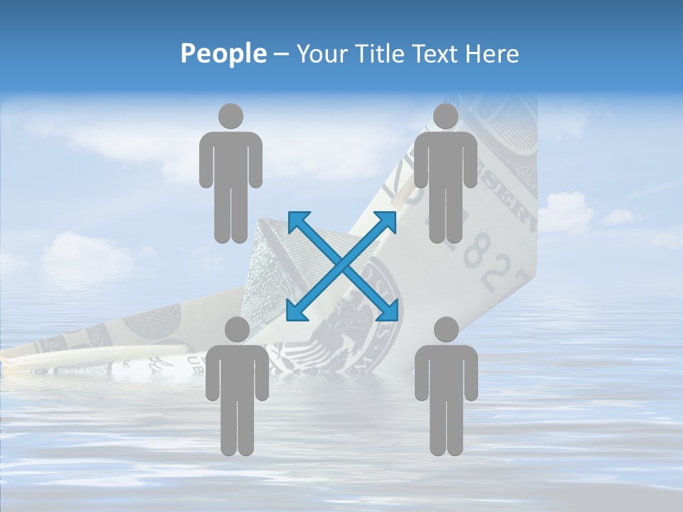 Money Ship PowerPoint Template