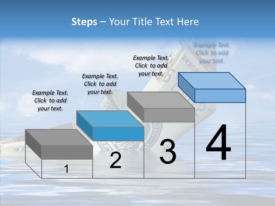Money Ship PowerPoint Template