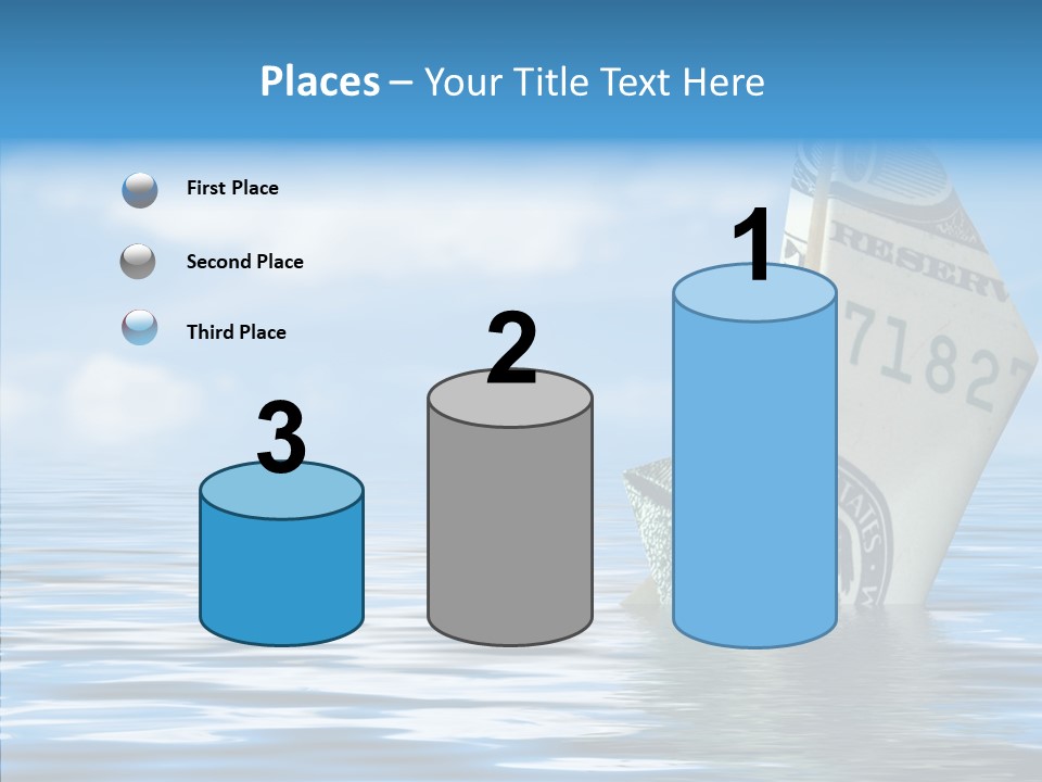 Money Ship PowerPoint Template