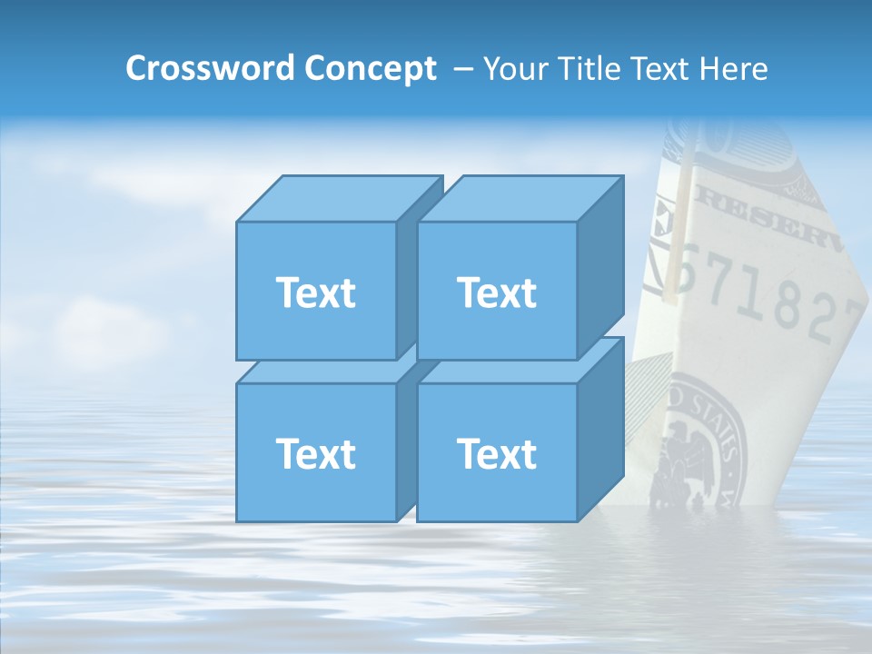 Money Ship PowerPoint Template