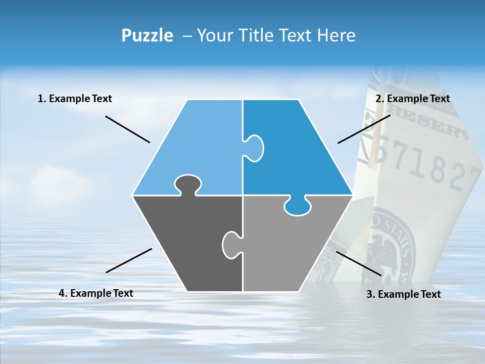 Money Ship PowerPoint Template