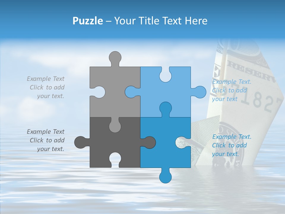 Money Ship PowerPoint Template