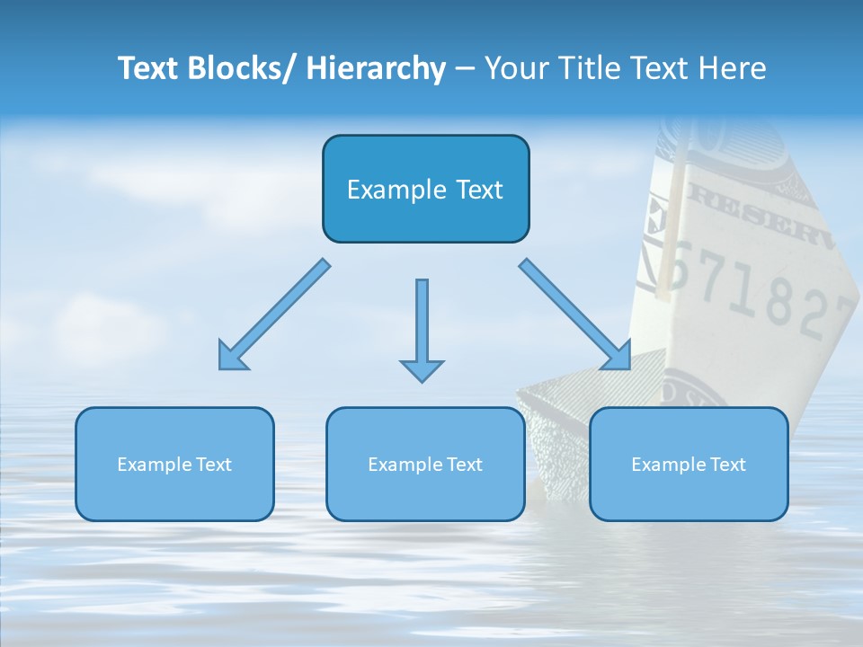 Money Ship PowerPoint Template